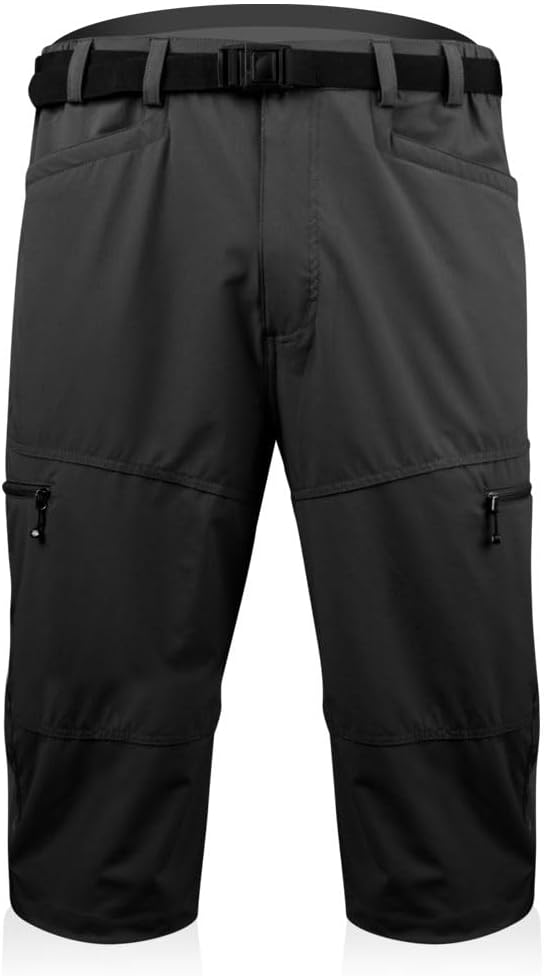 | Men's Multi-Sport Knickers | Urban Pedal Pushers | Loose Fit Activewear Cargo Capris