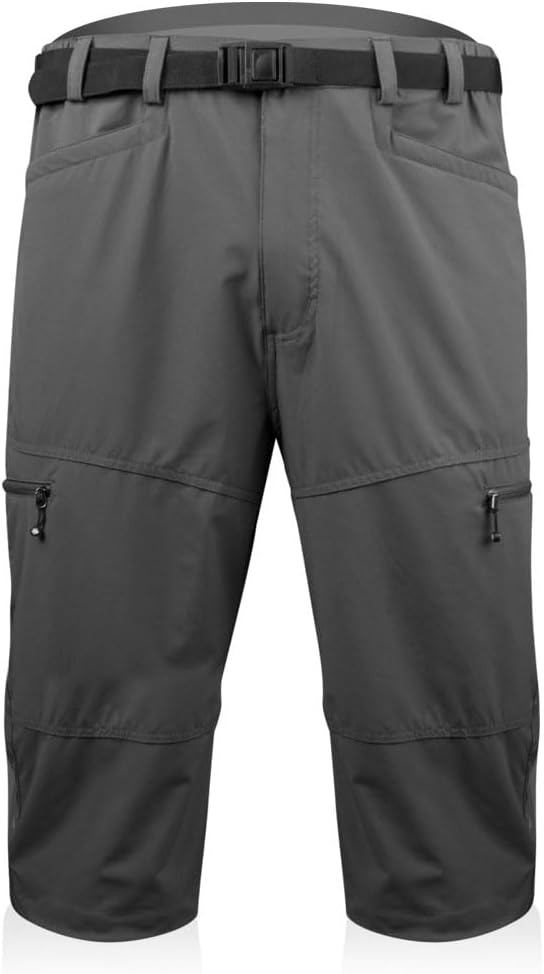 | Men's Multi-Sport Knickers | Urban Pedal Pushers | Loose Fit Activewear Cargo Capris