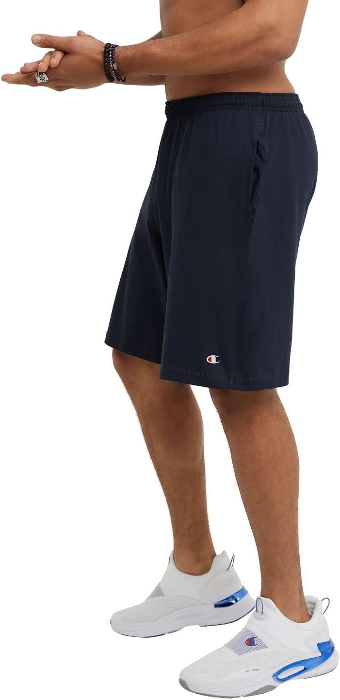 Champion Men's Lightweight Lounge Jersey Knit Shorts, Weekend Shorts (Reg. Or Big & Tall)
