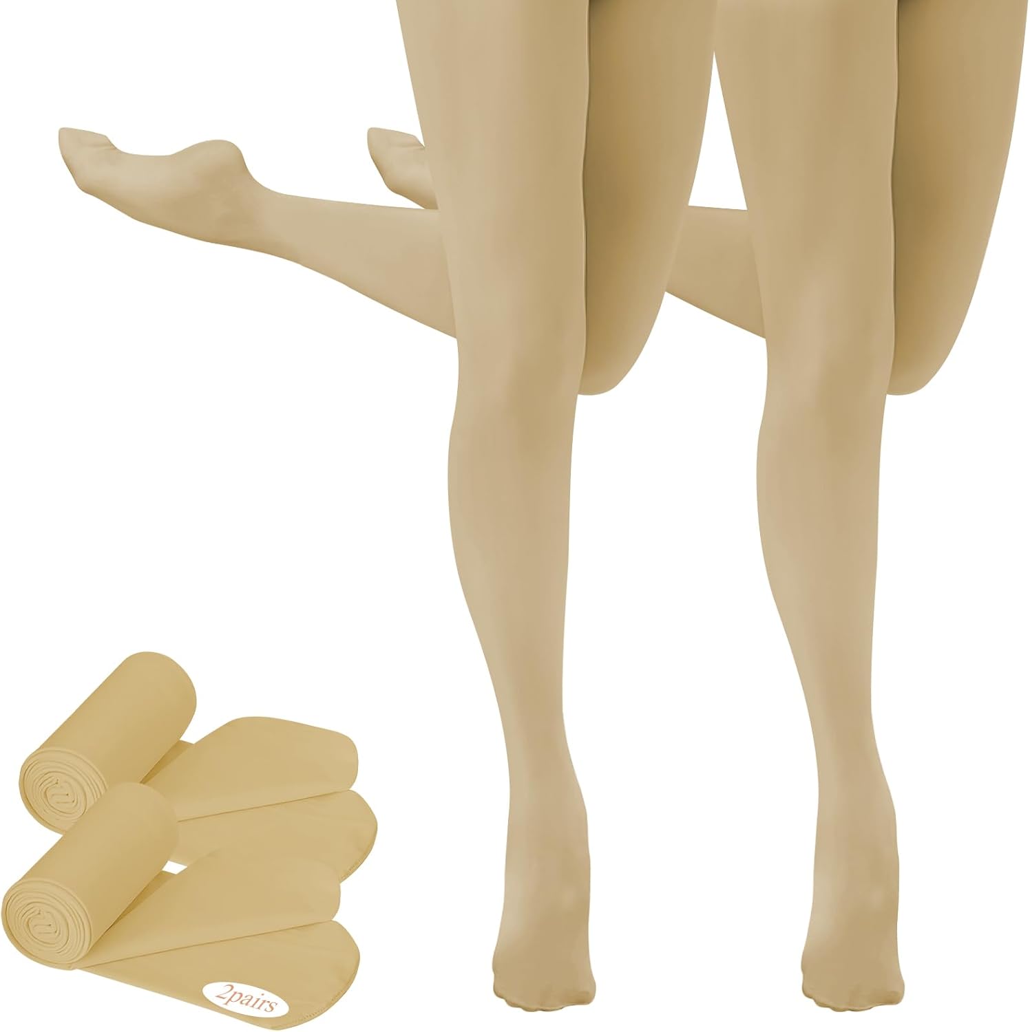 2Pcs Ballet Tights For Gils, Toddler Ballet Tights, Ballet Leotards Dance Outfit for Kids