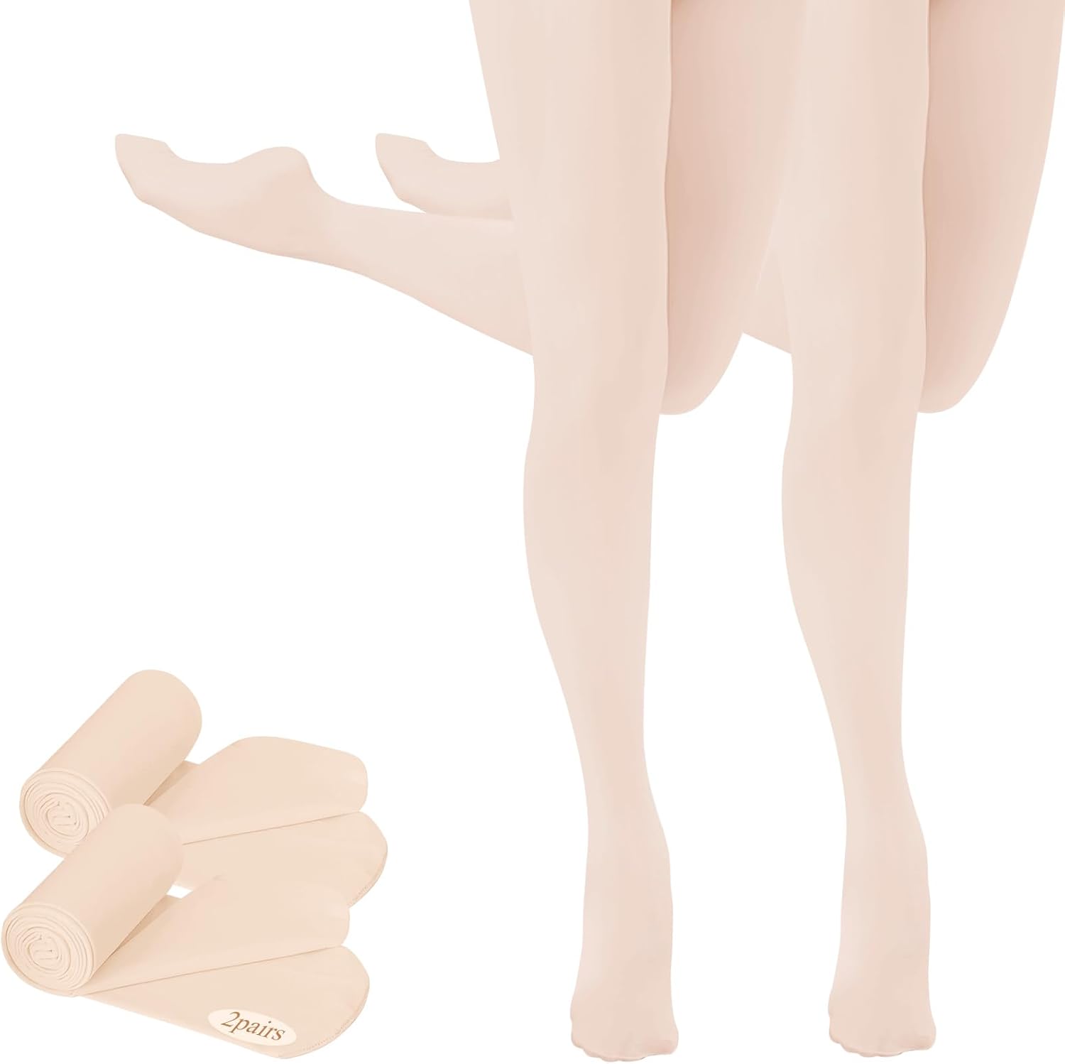 2Pcs Ballet Tights For Gils, Toddler Ballet Tights, Ballet Leotards Dance Outfit for Kids