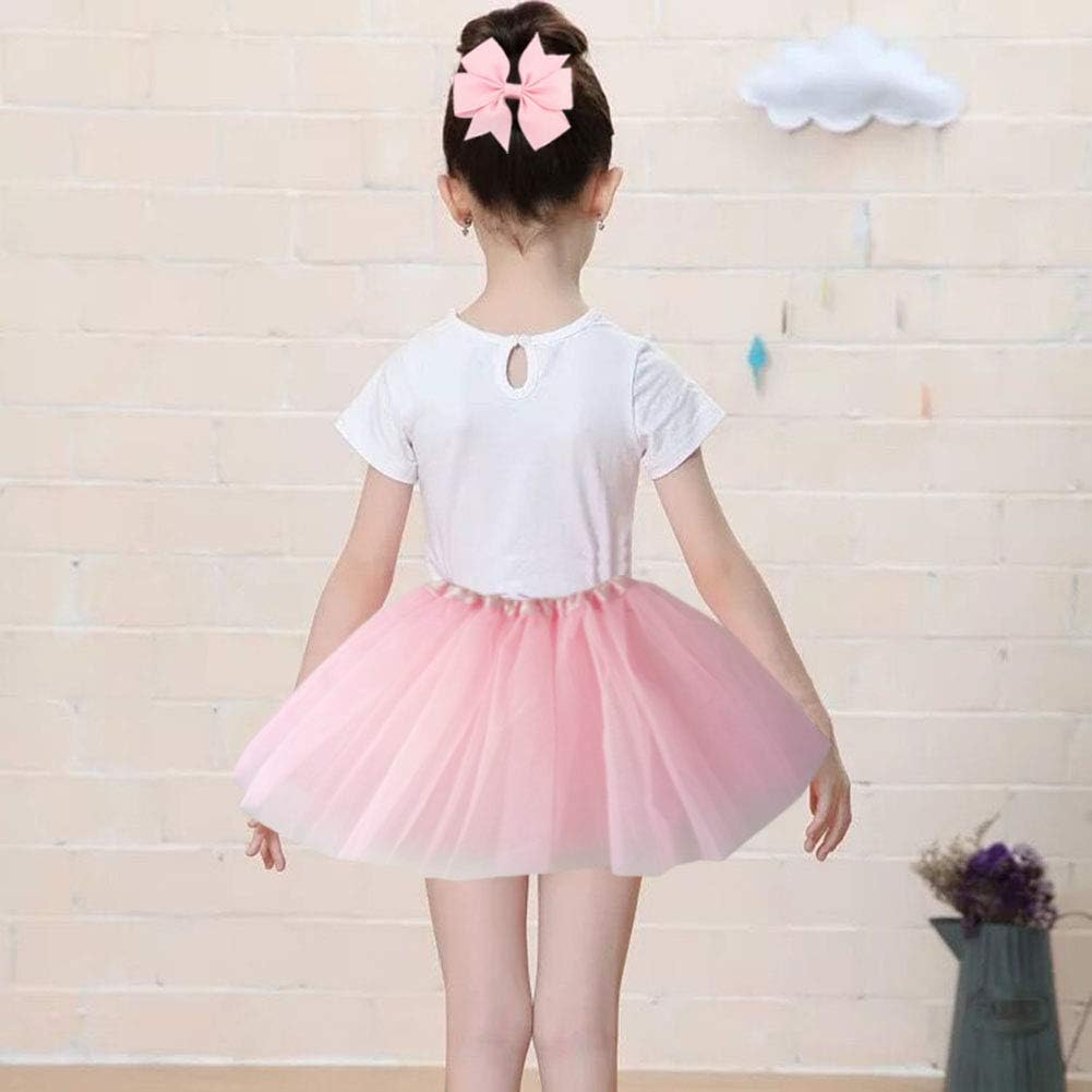 10Pcs Princess Dress up Tutu Crown Accessories Tiara Ballet Tutu Skirt for Girls Costume Party Favors