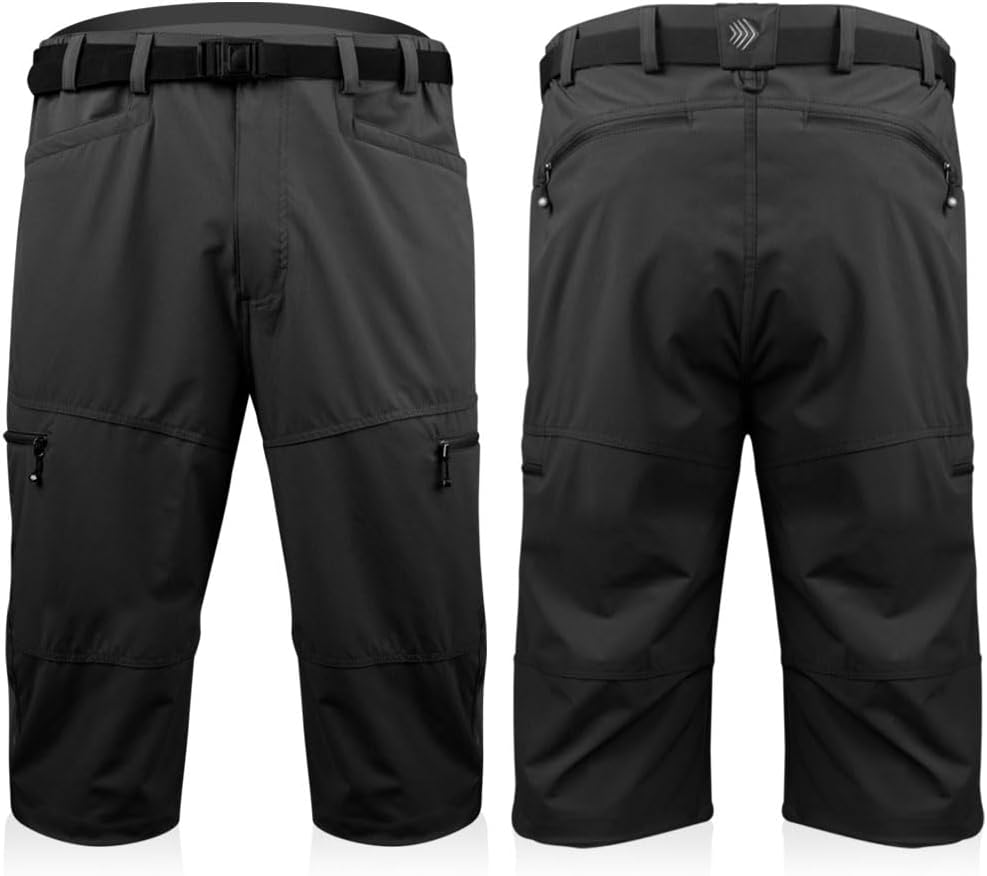 | Men's Multi-Sport Knickers | Urban Pedal Pushers | Loose Fit Activewear Cargo Capris