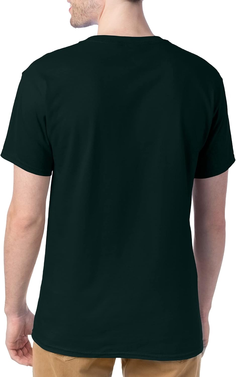 Hanes Men's Short Sleeve Essentials Crewneck Cotton T-Shirt, Multipack