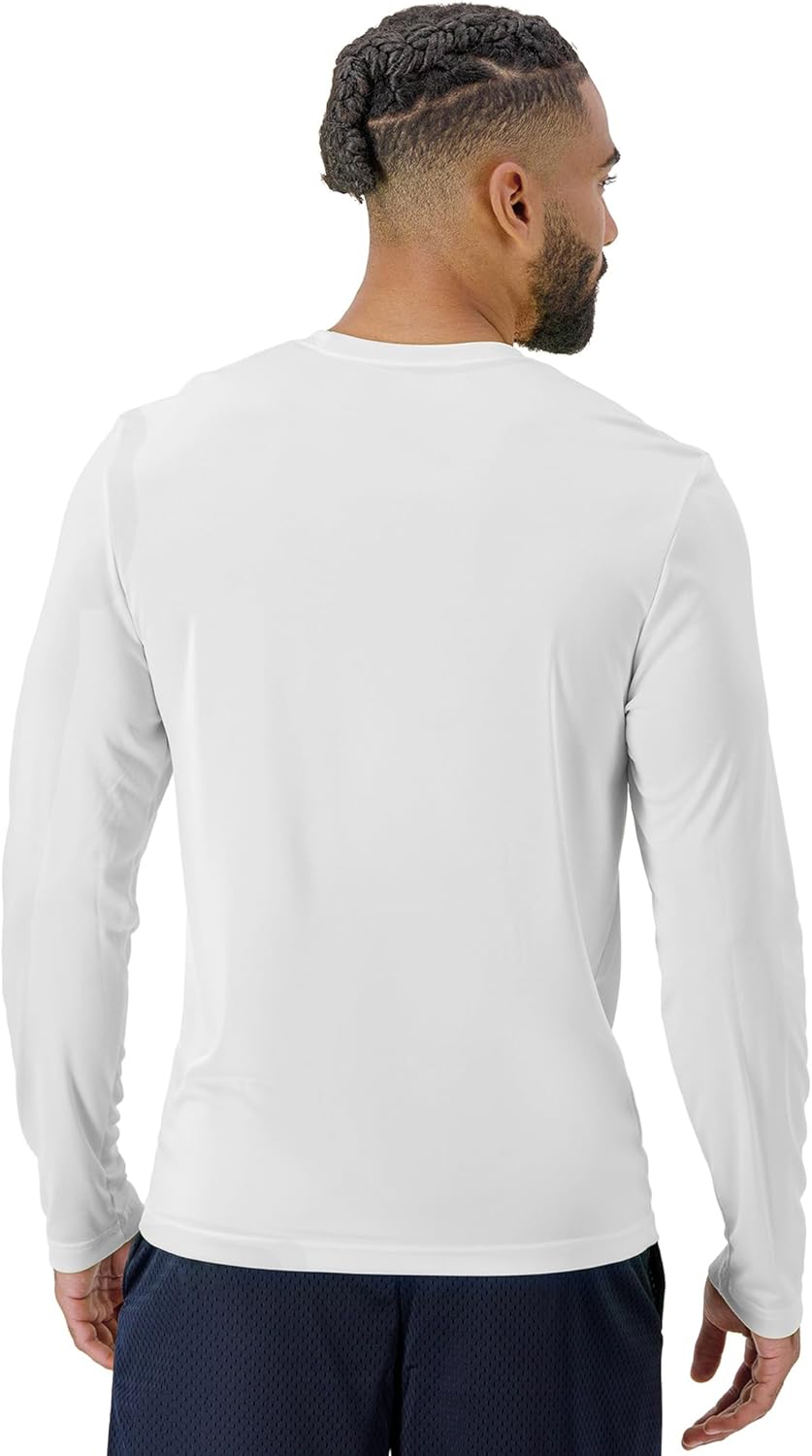 Hanes Sport Performance Long Sleeve T-Shirt, Performance Athletic Shirt, 2-Pack, 40+ UPF Protection