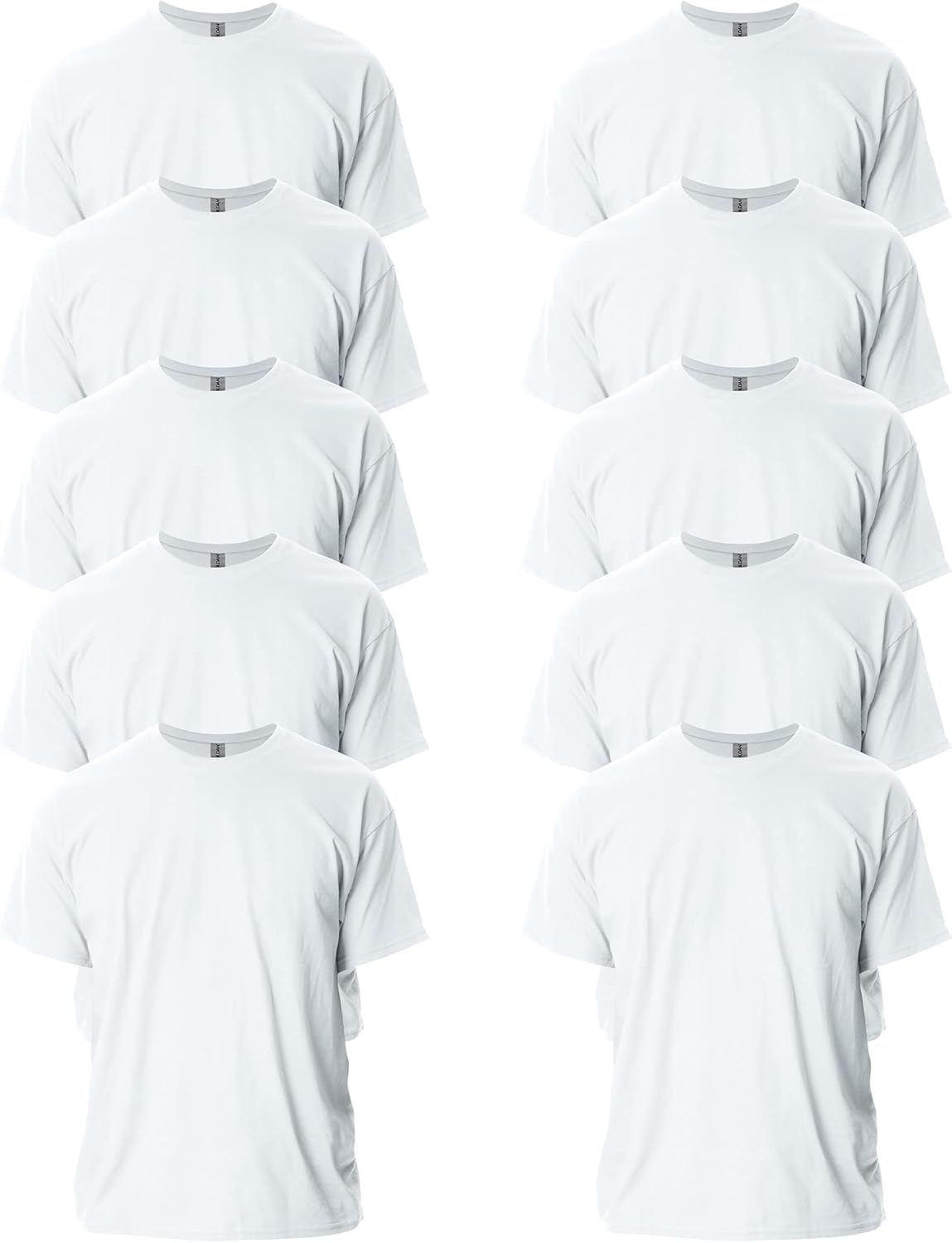 Gildan Unisex Adult Ultra Cotton T-Shirt, Style G2000, Multipack
