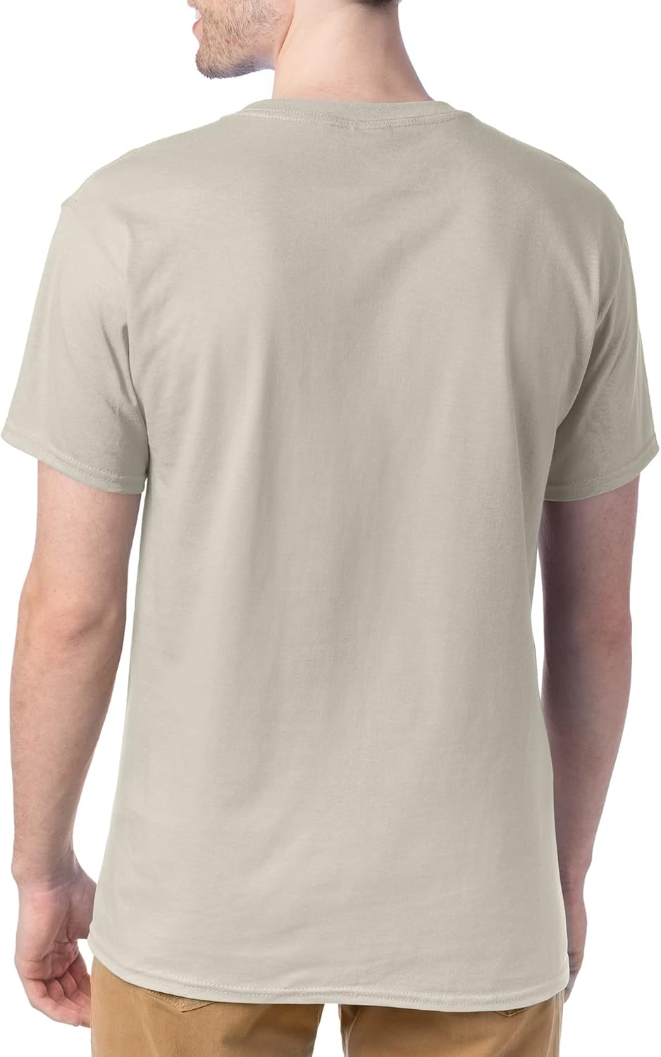 Hanes Men's Short Sleeve Essentials Crewneck Cotton T-Shirt, Multipack