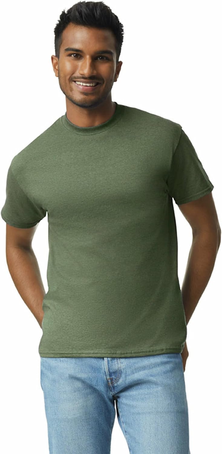 Gildan Unisex Adult Ultra Cotton T-Shirt, Style G2000, Multipack