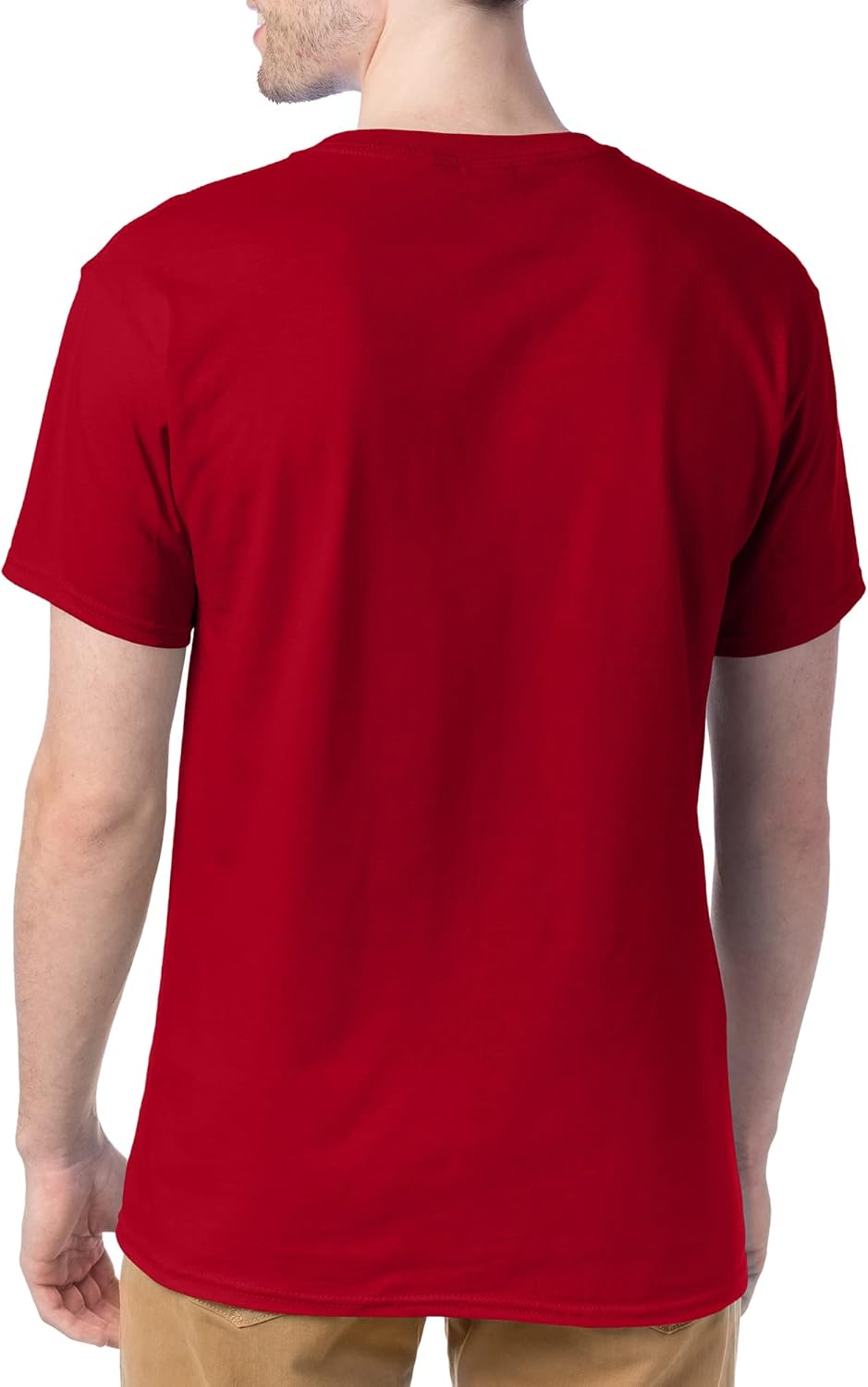 Hanes Men's Short Sleeve Essentials Crewneck Cotton T-Shirt, Multipack