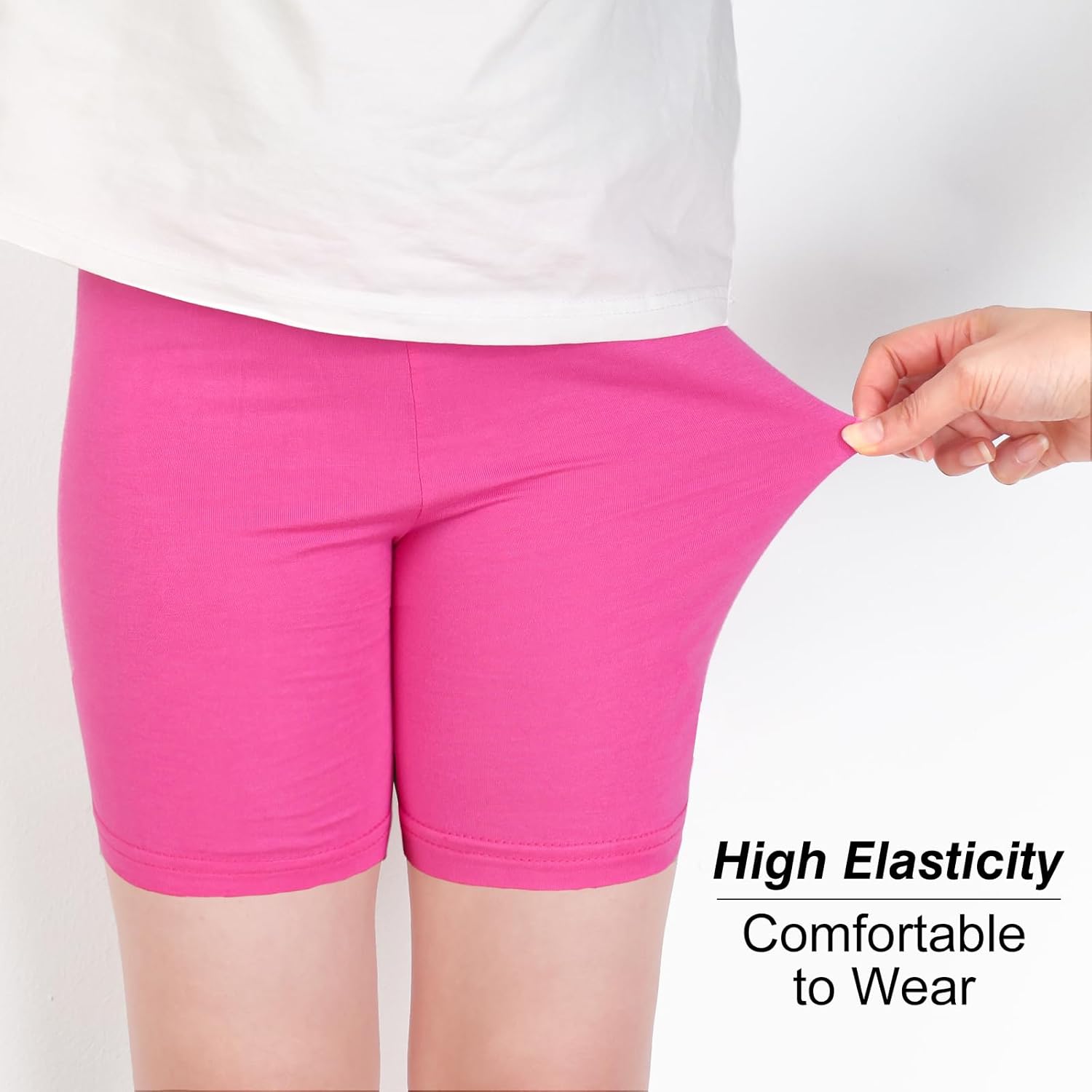 15 Pack Girls Dance Shorts, 15 Color Bike Short Breathable and Safety for Playgrounds and Gymnastics