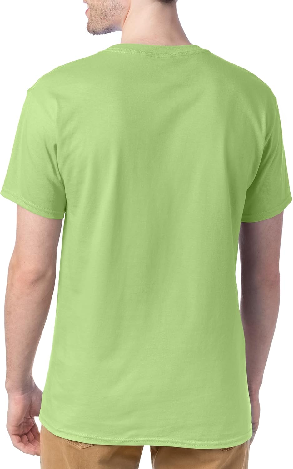 Hanes Men's Short Sleeve Essentials Crewneck Cotton T-Shirt, Multipack