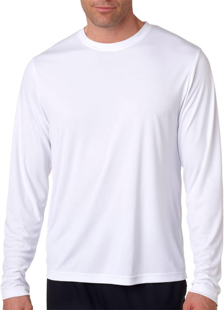 Hanes Sport Performance Long Sleeve T-Shirt, Performance Athletic Shirt, 2-Pack, 40+ UPF Protection