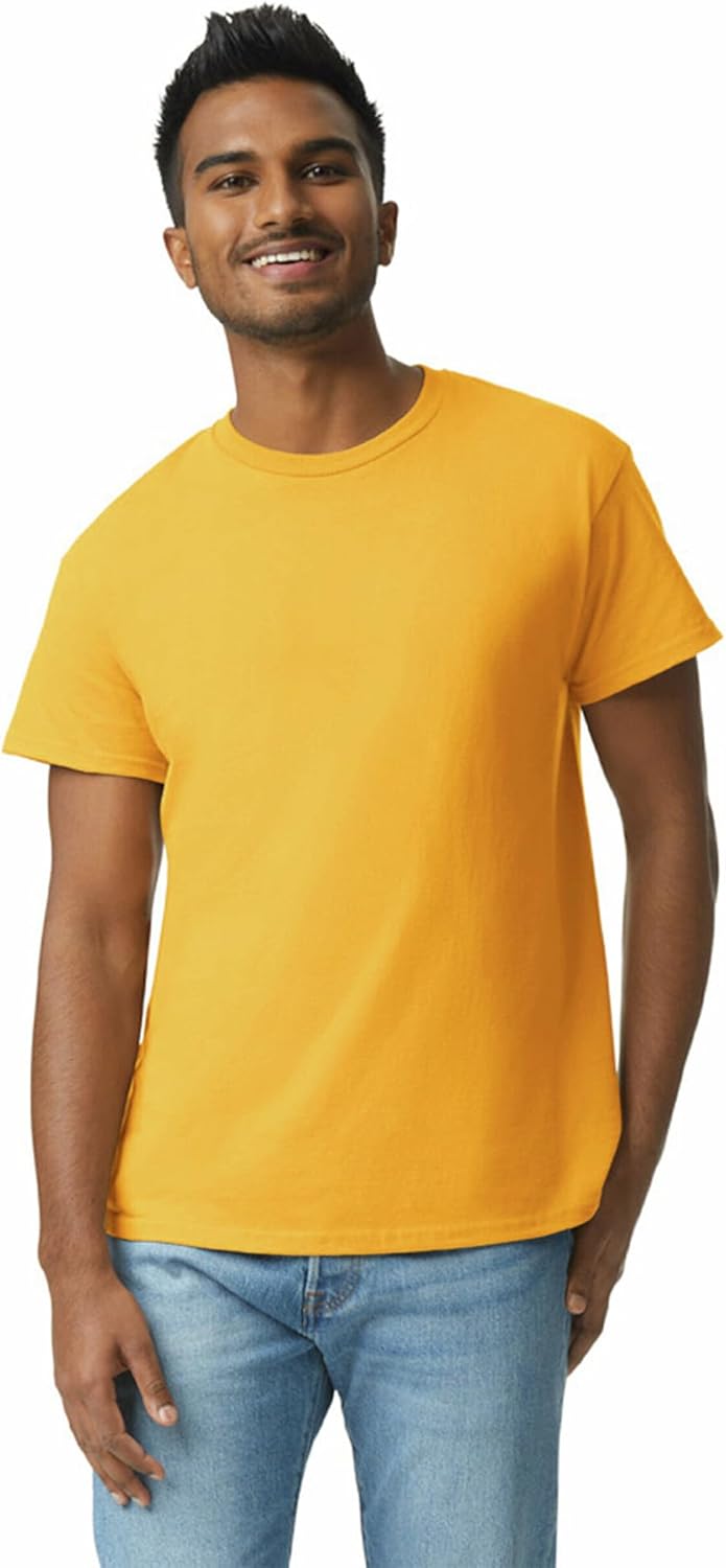 Gildan Unisex Adult Ultra Cotton T-Shirt, Style G2000, Multipack
