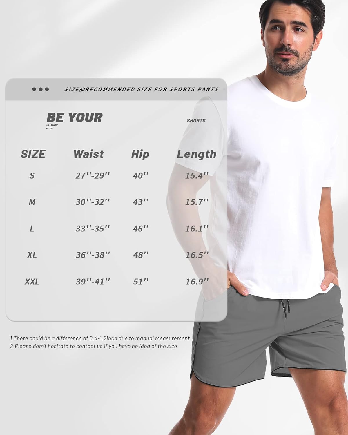2 Pack 5" Workout Athletic Shorts Men Quick Dry Gym Shorts with Pockets, Exercise Sports Running Shorts for Men