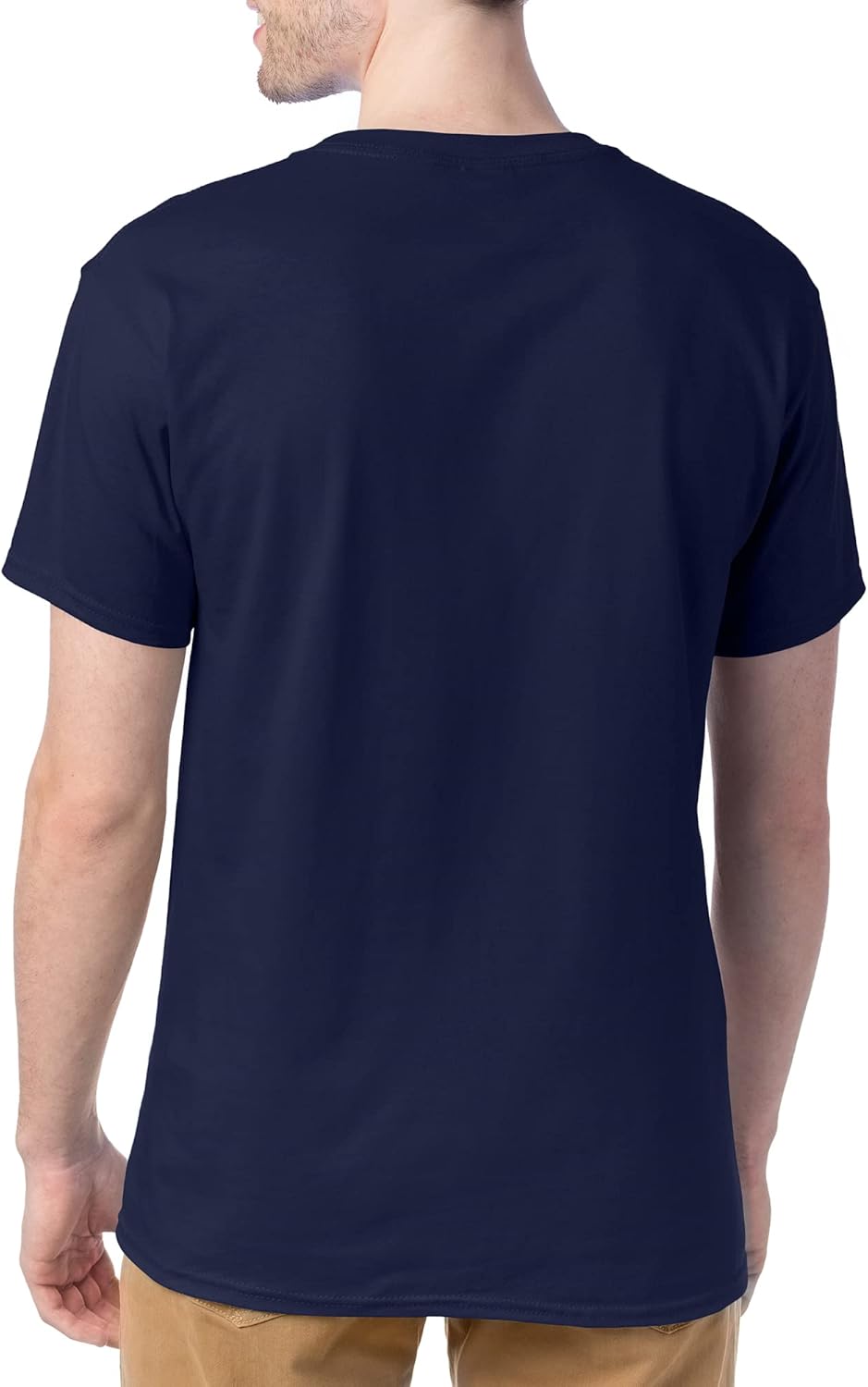 Hanes Men's Short Sleeve Essentials Crewneck Cotton T-Shirt, Multipack