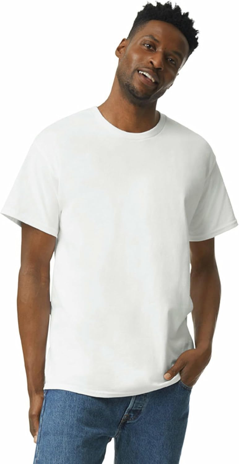 Gildan Unisex Adult Ultra Cotton T-Shirt, Style G2000, Multipack