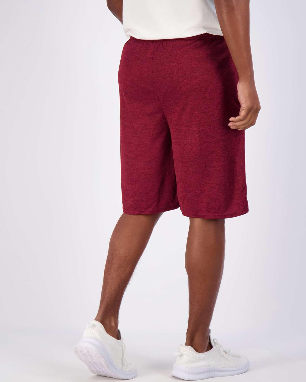Real Essentials 5 Pack: Men's Mesh Athletic Basketball Shorts Quick Dry Activewear with Pockets