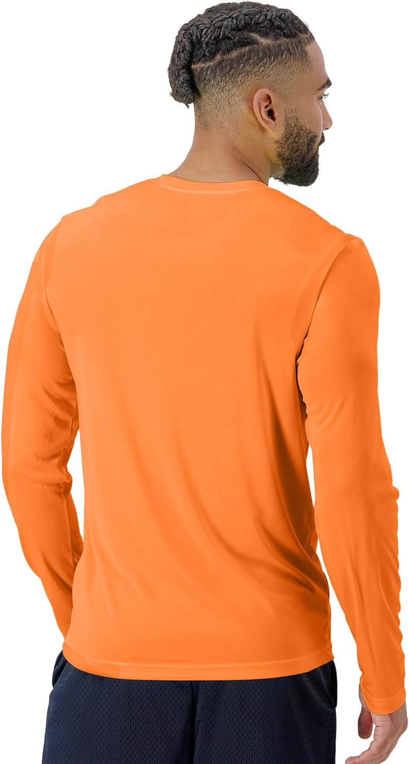 Hanes Sport Performance Long Sleeve T-Shirt, Performance Athletic Shirt, 2-Pack, 40+ UPF Protection