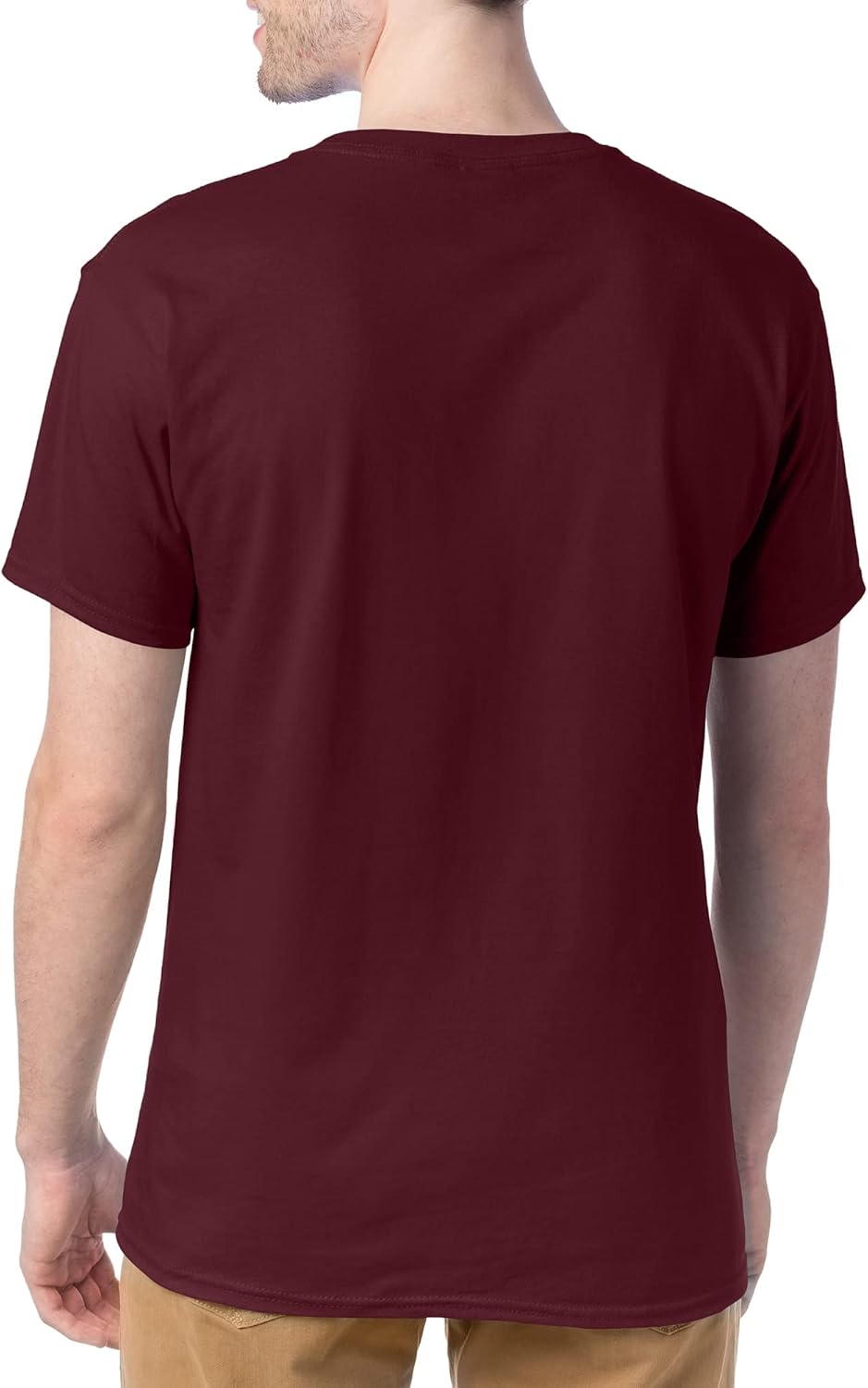 Hanes Men's Short Sleeve Essentials Crewneck Cotton T-Shirt, Multipack