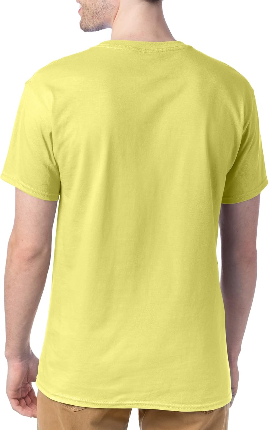 Hanes Men's Short Sleeve Essentials Crewneck Cotton T-Shirt, Multipack