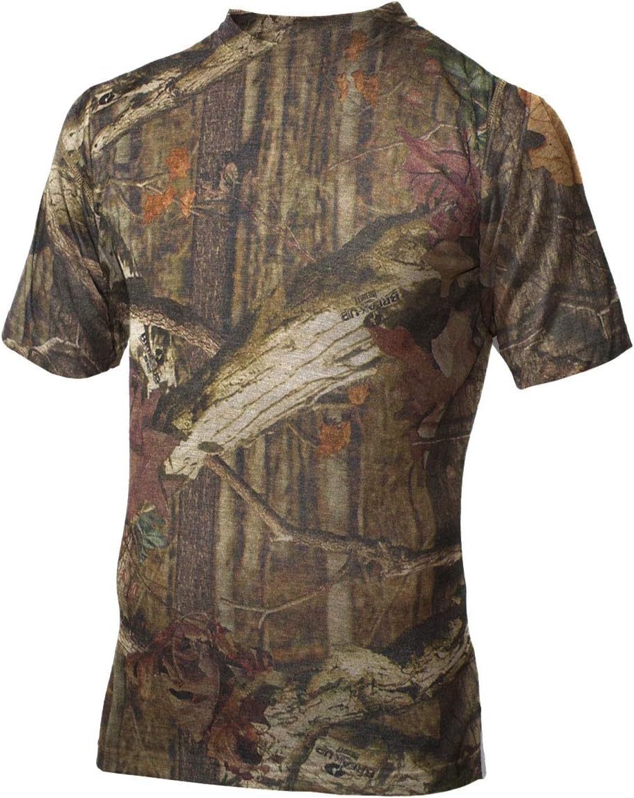 100% Merino Wool Men's Lightweight T-Shirt - Crew Neck Short Sleeve Shirt