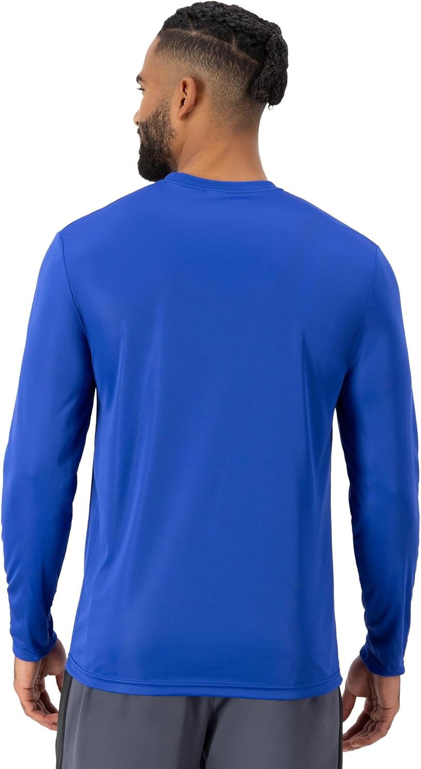 Hanes Sport Performance Long Sleeve T-Shirt, Performance Athletic Shirt, 2-Pack, 40+ UPF Protection