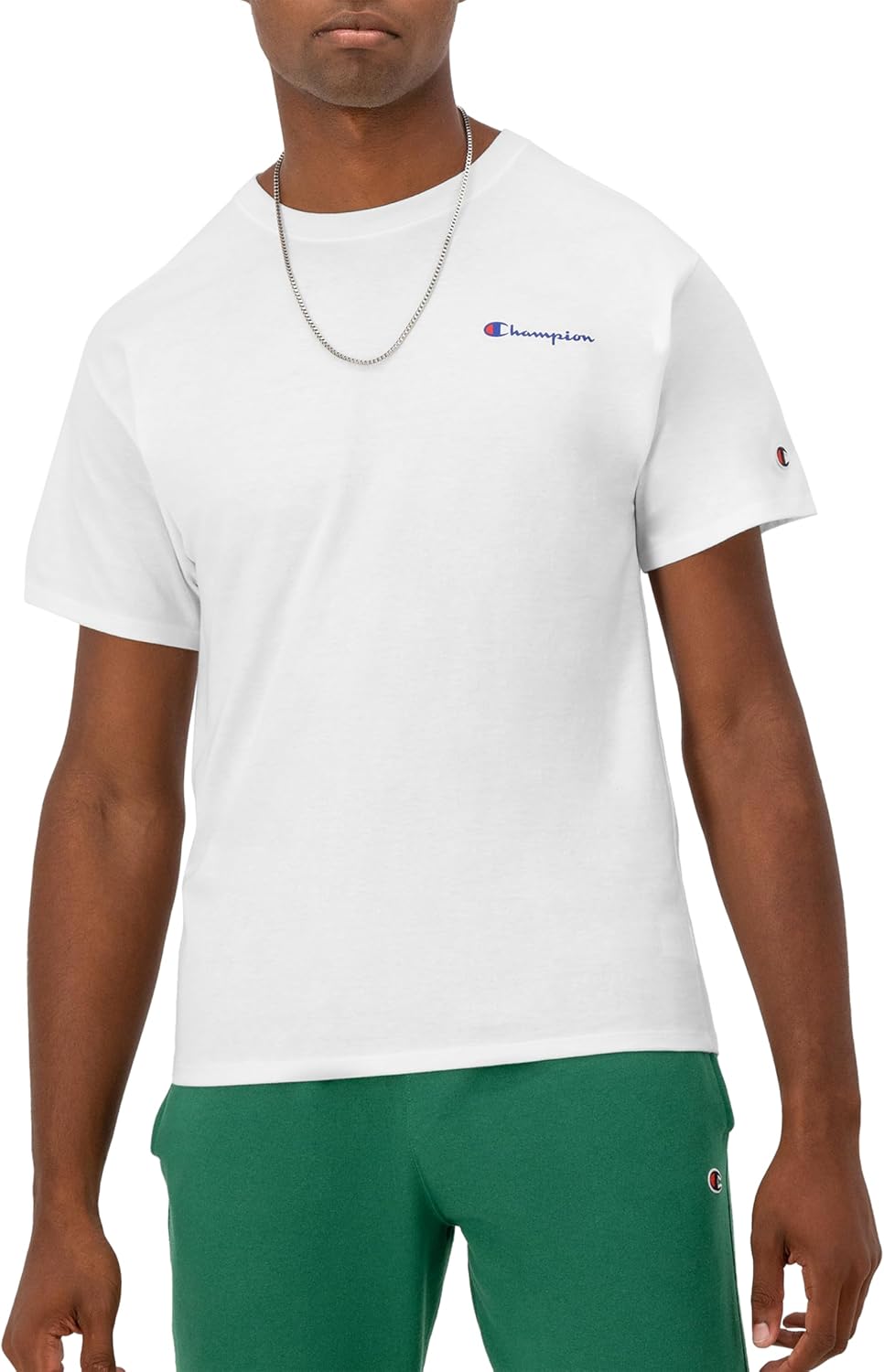 Champion Men's T-Shirt, Classic Graphic T-Shirt, Soft and Comfortable T-Shirts for Men, Script Logo (Reg. or Big & Tall)
