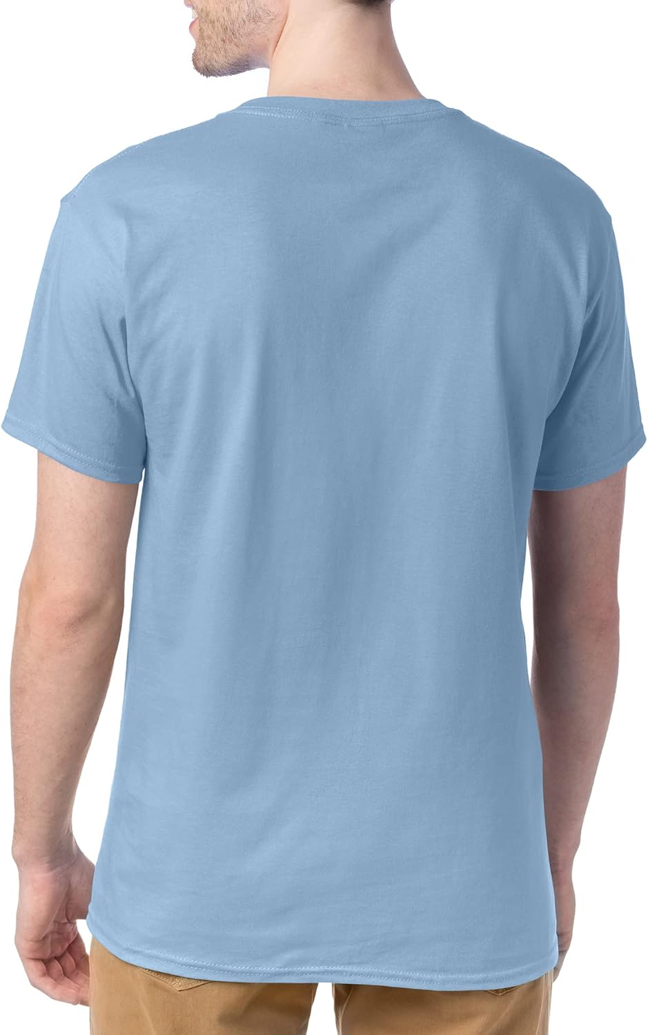 Hanes Men's Short Sleeve Essentials Crewneck Cotton T-Shirt, Multipack