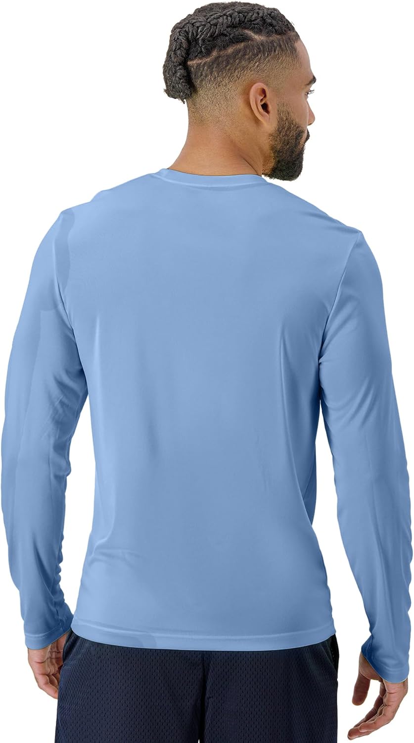 Hanes Sport Performance Long Sleeve T-Shirt, Performance Athletic Shirt, 2-Pack, 40+ UPF Protection