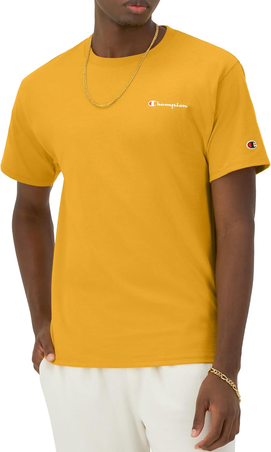 Champion Men's T-Shirt, Classic Graphic T-Shirt, Soft and Comfortable T-Shirts for Men, Script Logo (Reg. or Big & Tall)