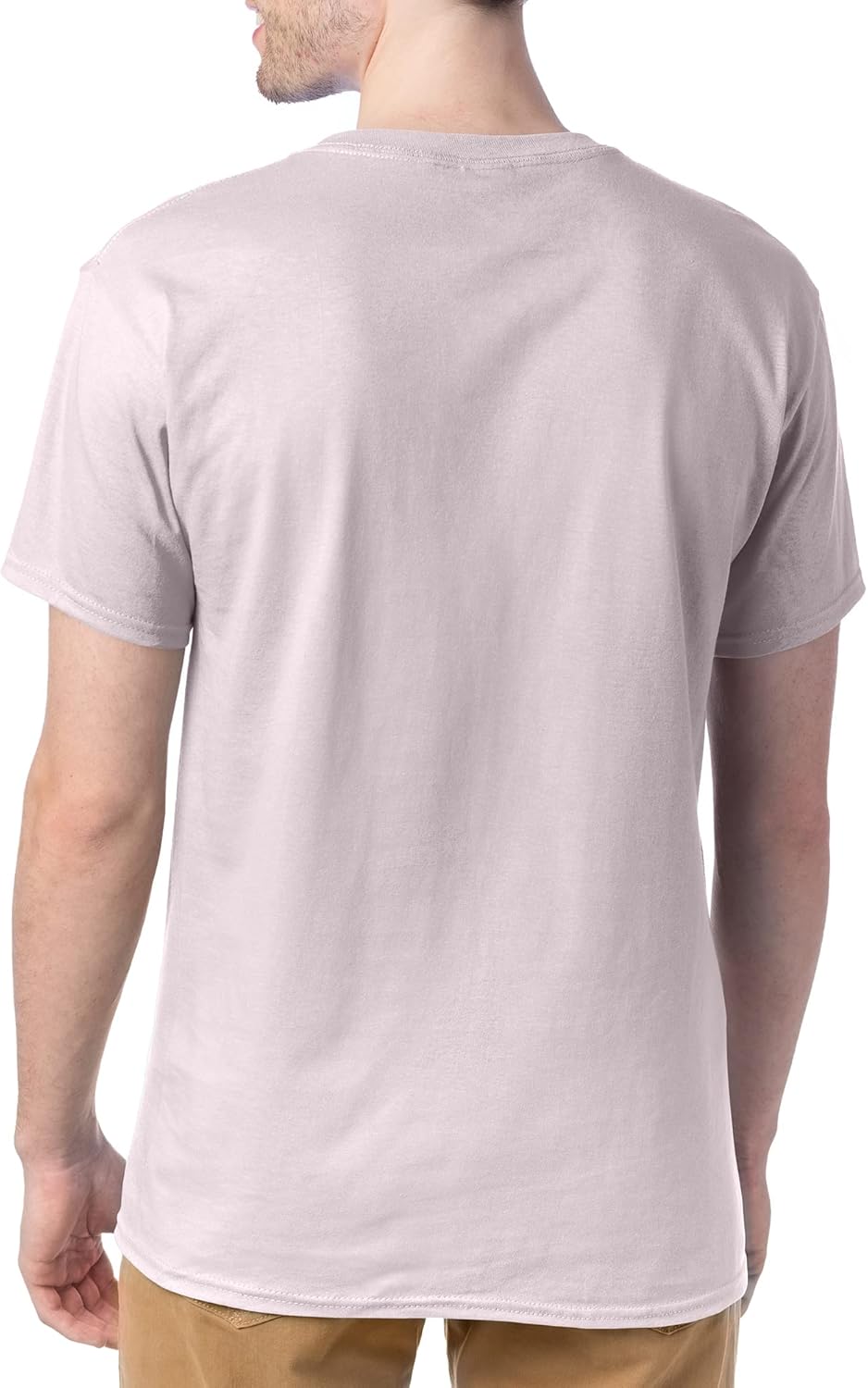 Hanes Men's Short Sleeve Essentials Crewneck Cotton T-Shirt, Multipack