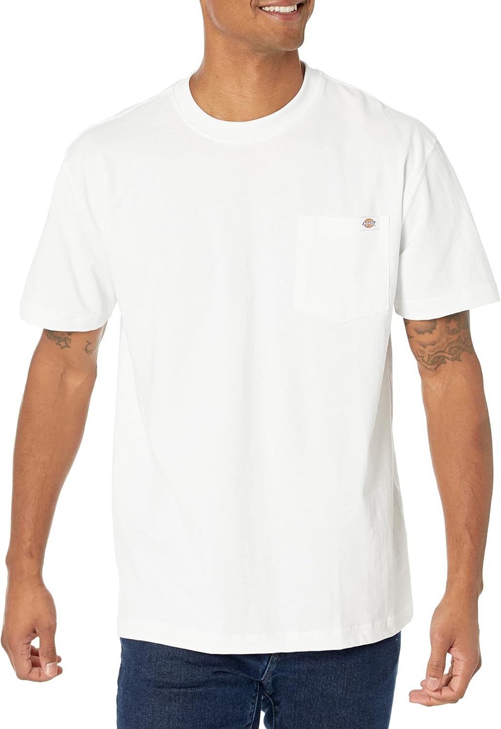 Dickies Men's Heavyweight Crew Neck Short Sleeve Tee