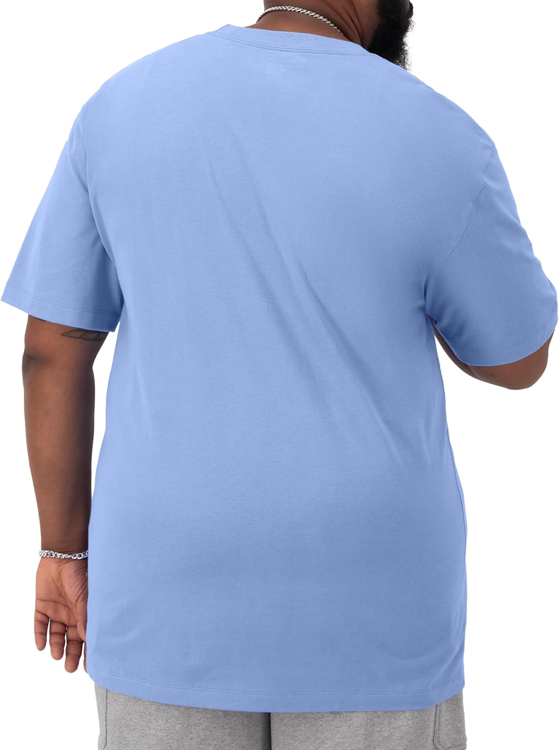 Champion Men's T-Shirt, Classic Graphic T-Shirt, Soft and Comfortable T-Shirts for Men, Script Logo (Reg. or Big & Tall)