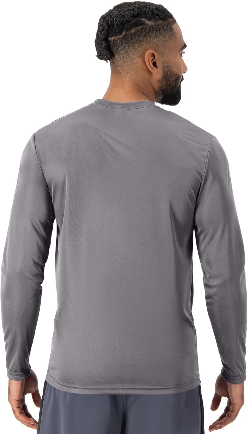 Hanes Sport Performance Long Sleeve T-Shirt, Performance Athletic Shirt, 2-Pack, 40+ UPF Protection