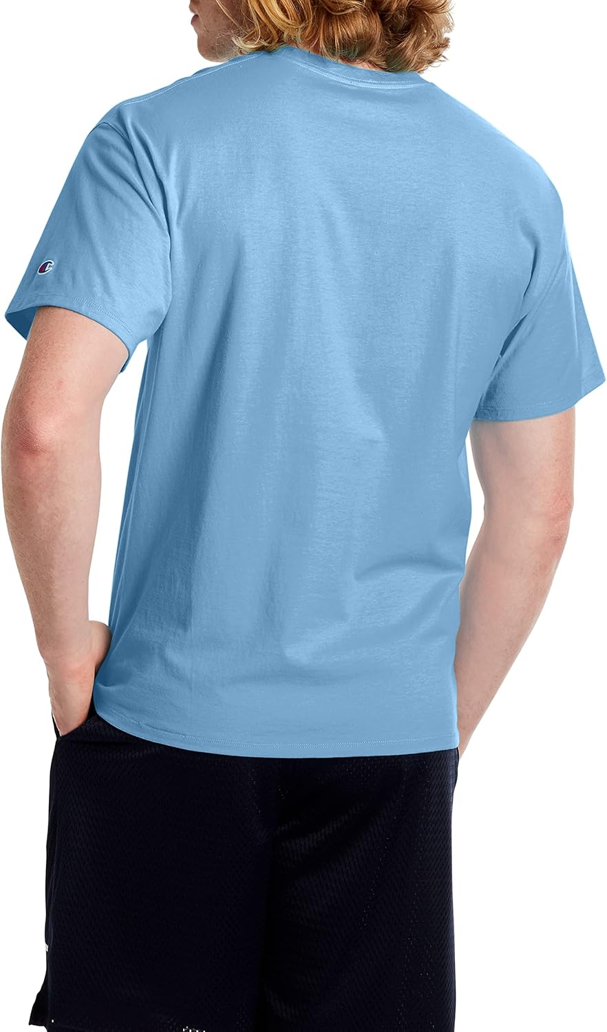 Champion Men's T-Shirt, Classic Graphic T-Shirt, Soft and Comfortable T-Shirts for Men, Script Logo (Reg. or Big & Tall)