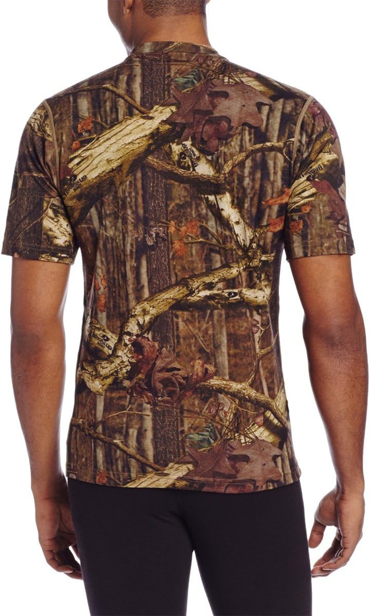 100% Merino Wool Men's Lightweight T-Shirt - Crew Neck Short Sleeve Shirt