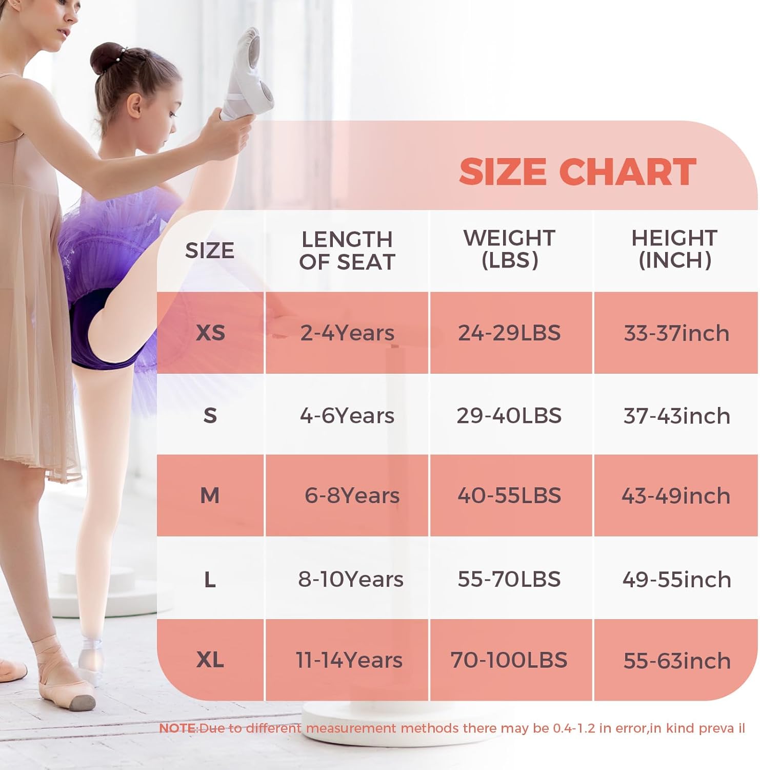 2Pcs Ballet Tights For Gils, Toddler Ballet Tights, Ballet Leotards Dance Outfit for Kids