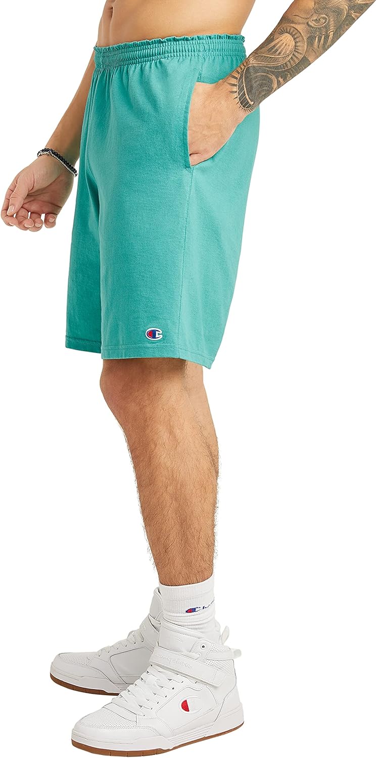 Champion Men's Lightweight Lounge Jersey Knit Shorts, Weekend Shorts (Reg. Or Big & Tall)