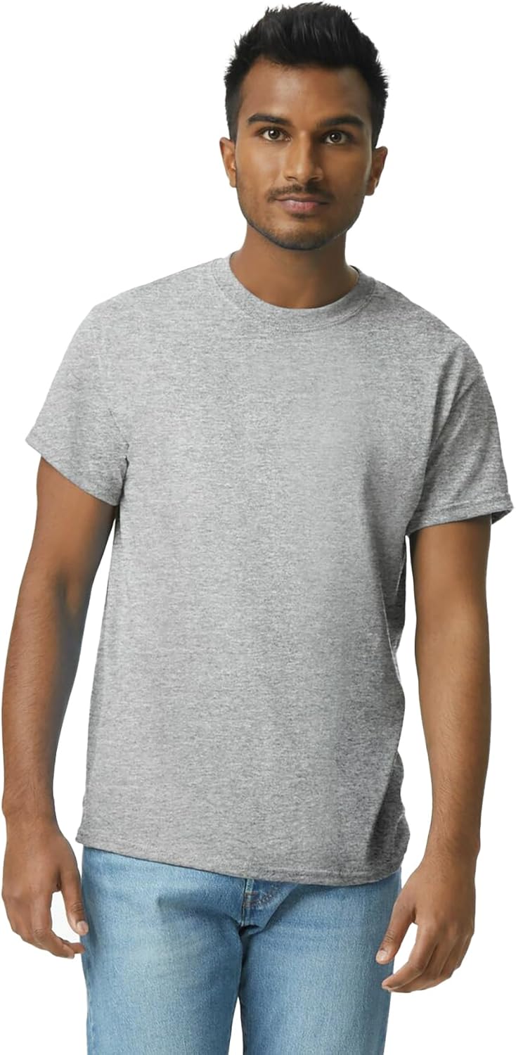 Gildan Unisex Adult Ultra Cotton T-Shirt, Style G2000, Multipack