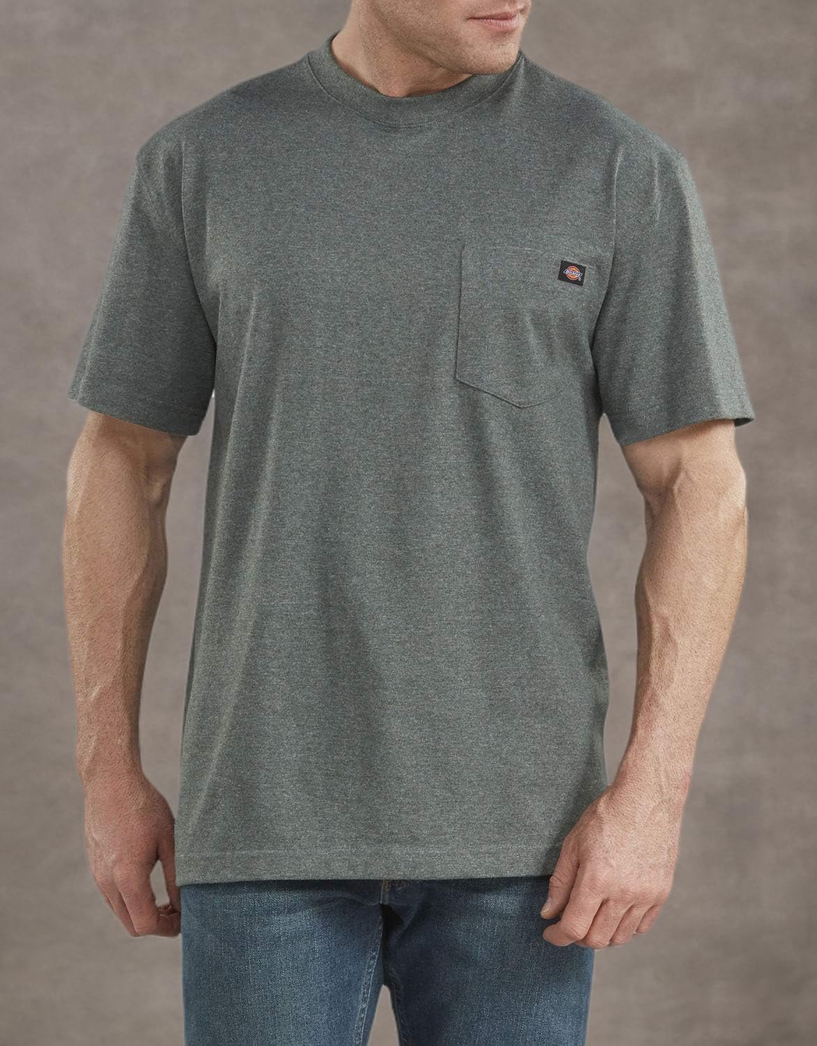 Dickies Men's Heavyweight Crew Neck Short Sleeve Tee