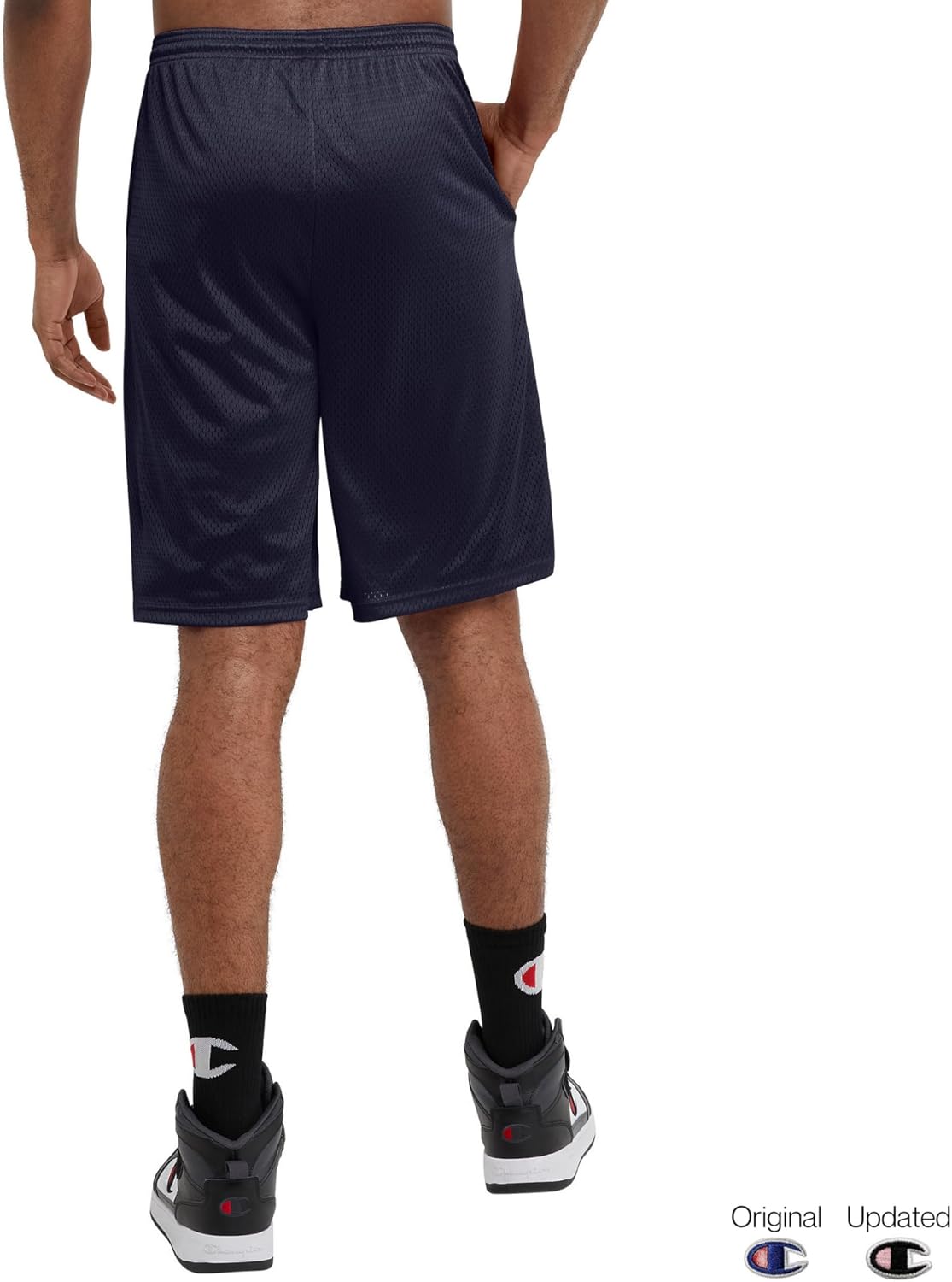 Champion Men's Shorts, Men's Mesh Gym Shorts, Lightweight Athletic Shorts (Reg. Or Big & Tall)