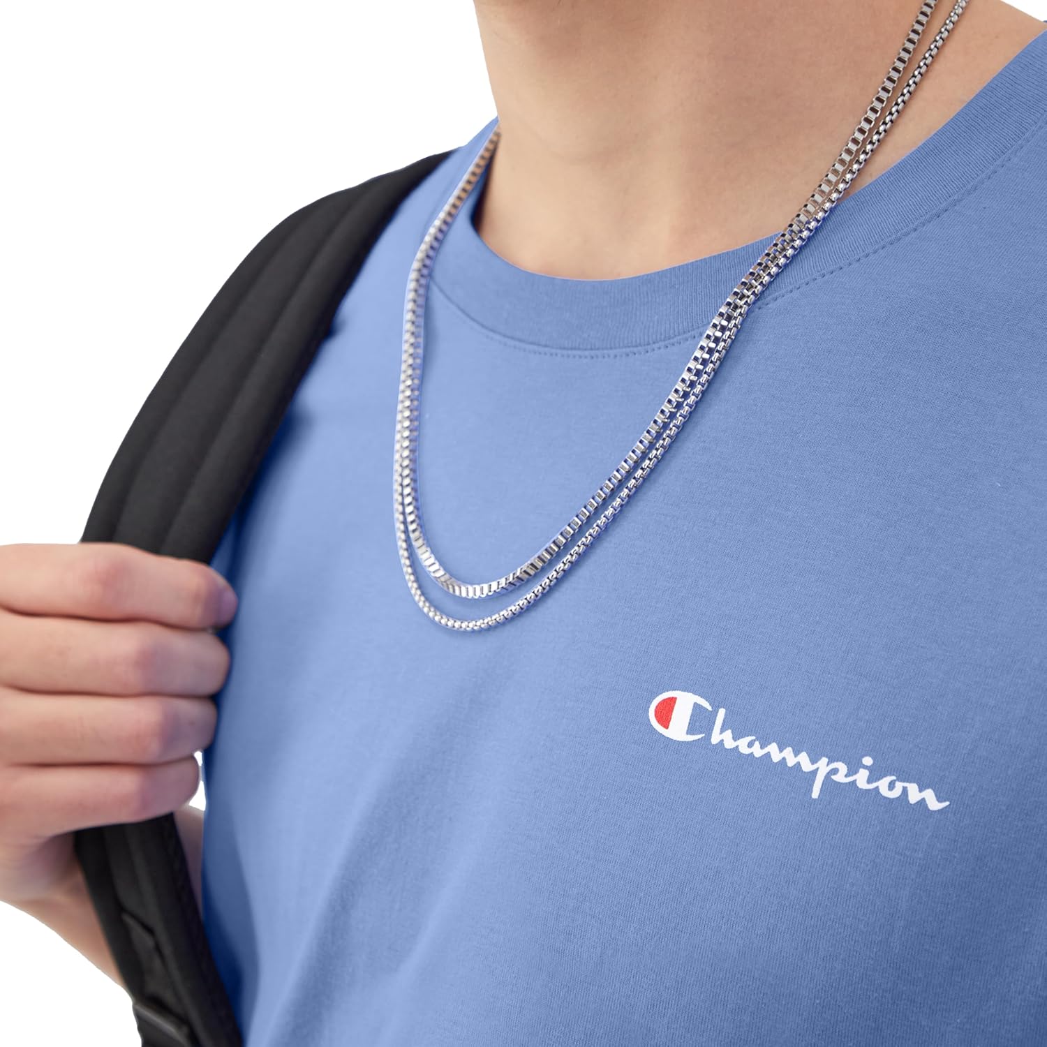 Champion Men's T-Shirt, Classic Graphic T-Shirt, Soft and Comfortable T-Shirts for Men, Script Logo (Reg. or Big & Tall)