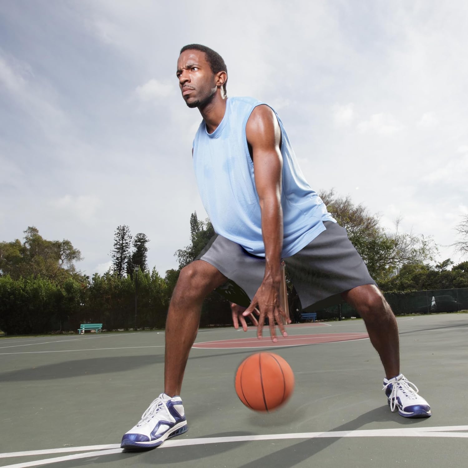 [5 Pack] Men’s Dry-Fit Active Athletic Shorts Basketball Running Workout Training Gym
