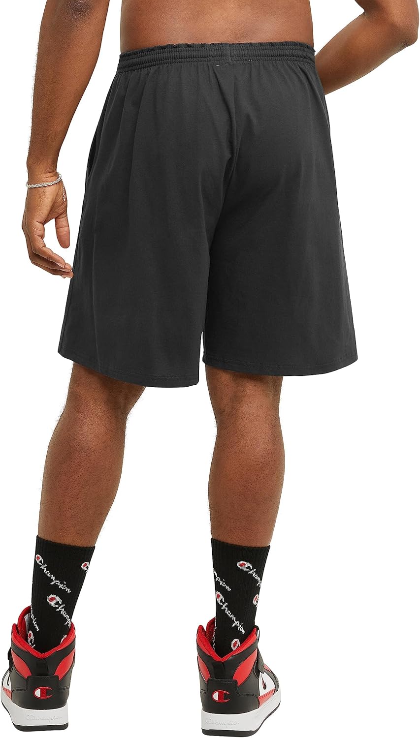 Champion Men's Lightweight Lounge Jersey Knit Shorts, Weekend Shorts (Reg. Or Big & Tall)