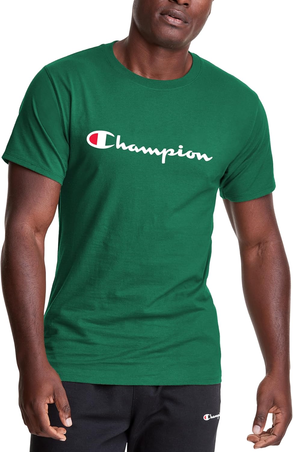 Champion Men's T-Shirt, Classic Graphic T-Shirt, Soft and Comfortable T-Shirts for Men, Script Logo (Reg. or Big & Tall)