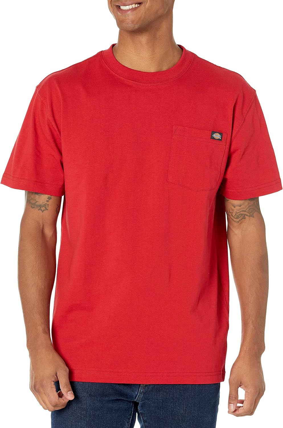 Dickies Men's Heavyweight Crew Neck Short Sleeve Tee