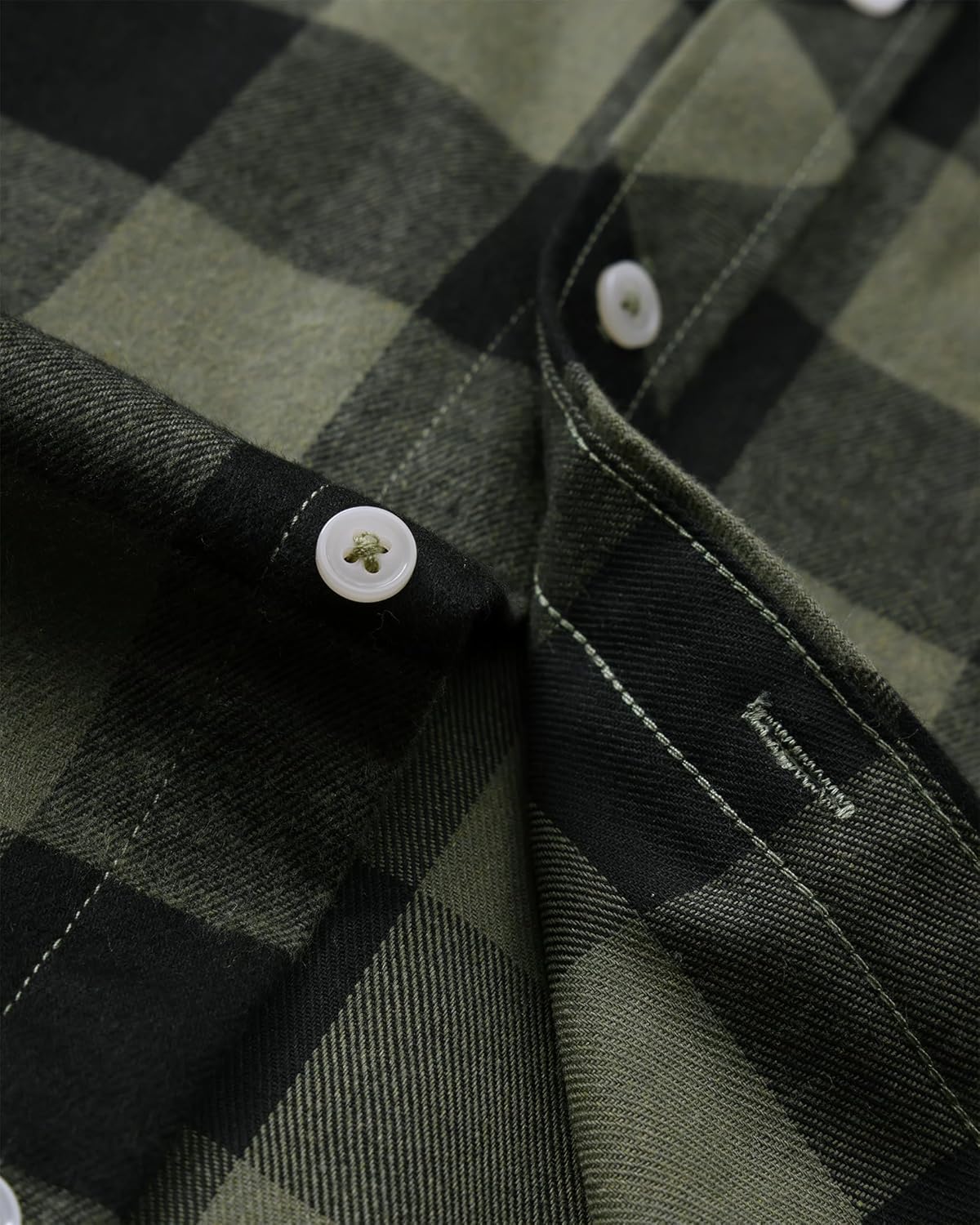 Alimens & Gentle Men's Button Down Regular Fit Long Sleeve Plaid Flannel Casual Shirts