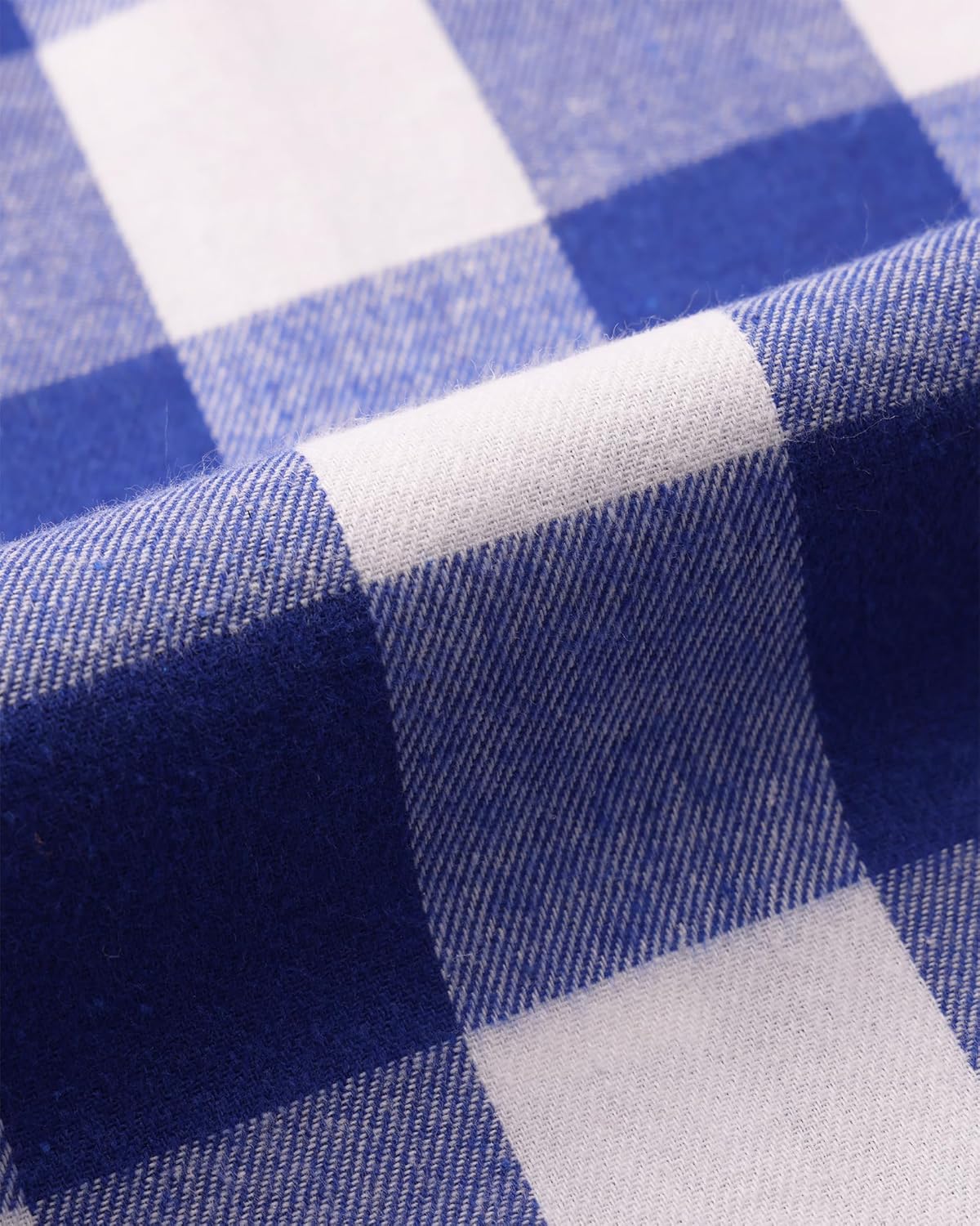Alimens & Gentle Men's Button Down Regular Fit Long Sleeve Plaid Flannel Casual Shirts