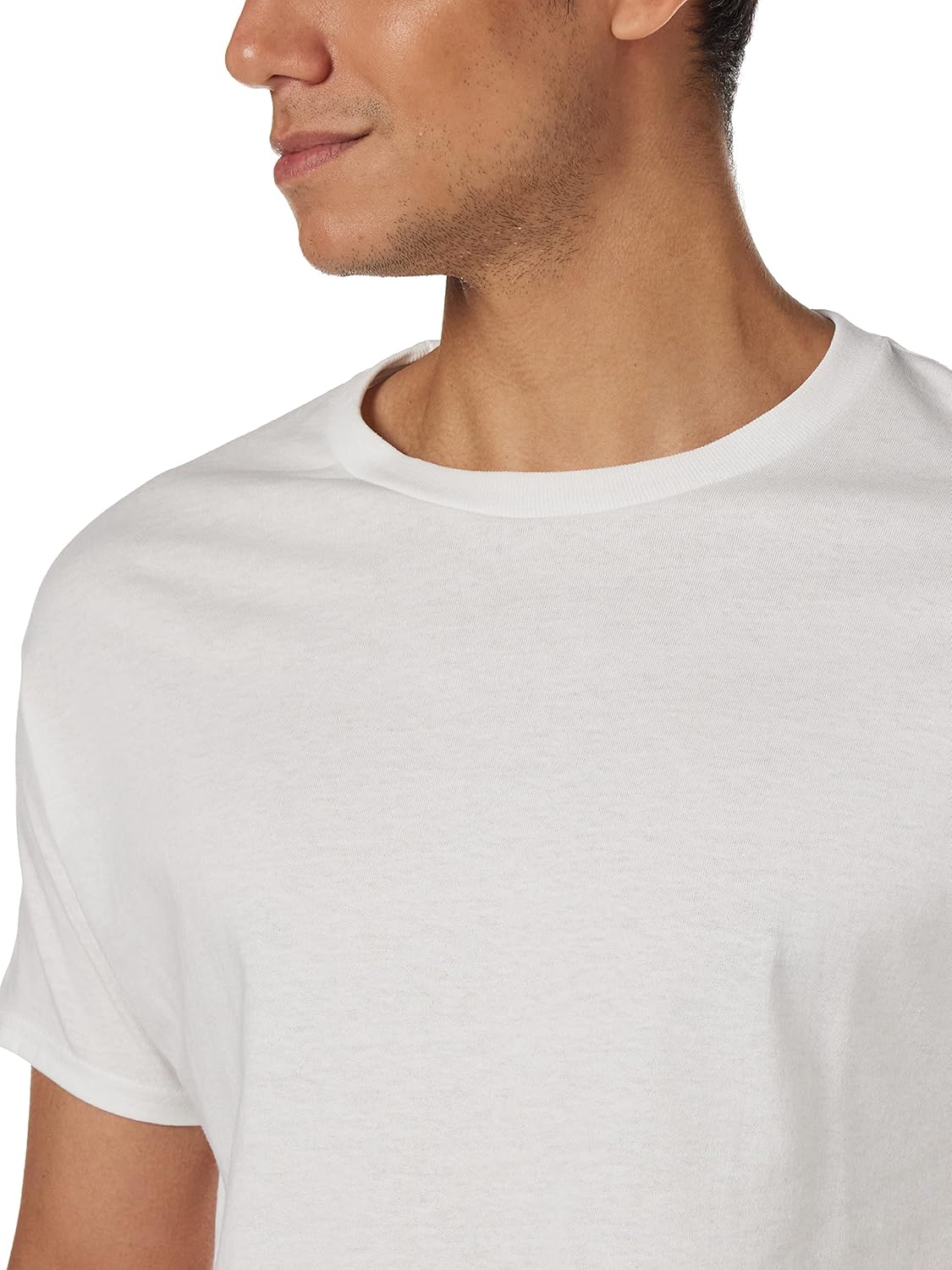 Hanes Men's Short Sleeve Essentials Crewneck Cotton T-Shirt, Multipack