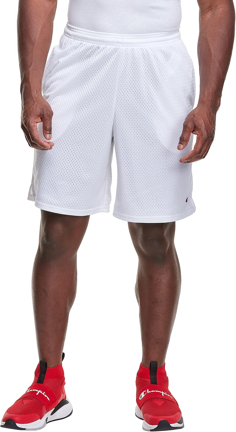 Champion Men's Shorts, Men's Mesh Gym Shorts, Lightweight Athletic Shorts (Reg. Or Big & Tall)